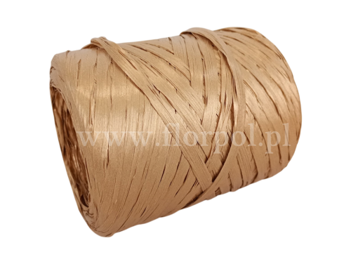 Rafia syntetyczna 200m 1szt  col.76 złoty