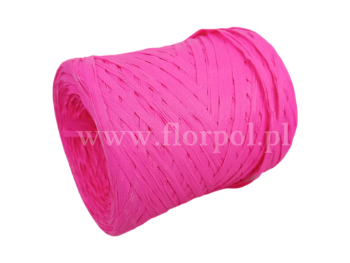 Rafia syntetyczna 200m 1szt  col.15 róż