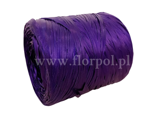 Rafia włoska 200m 1szt purpura (671-49)
