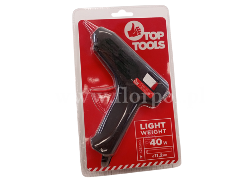 Pistolet 40W do kleju 1szt TOP TOOLS (42E500)