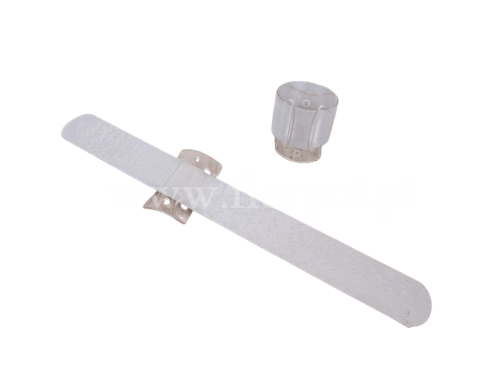 Opaska/bronsoletka florystyczna OASIS 1szt biały (42-62203)