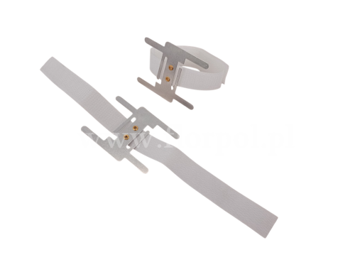 Opaska na rękę OASIS 2szt biały (62201)