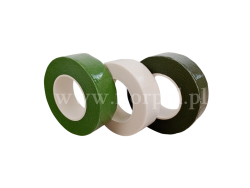 Taśma florystyczna OASIS 26mm 1szt biały   