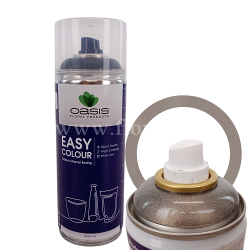  OASIS lakier/brokat EasyColour 400ml srebrny 