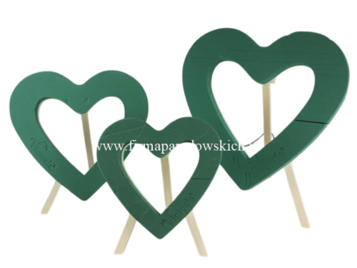 Serce otwarte na stojaku VICTORIA 1szt 