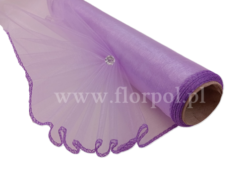 Organza 40CM X 9Y HEATHER/lawenda 1szt