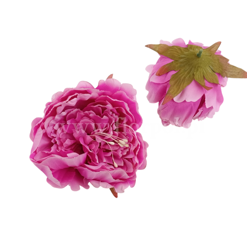 Peonia z pręcikiem - wyrobówka 6szt jasny róż (FME074513N)