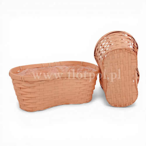 Osłonka - nerka kolor mniejsza 1szt morelowy  (*21863)