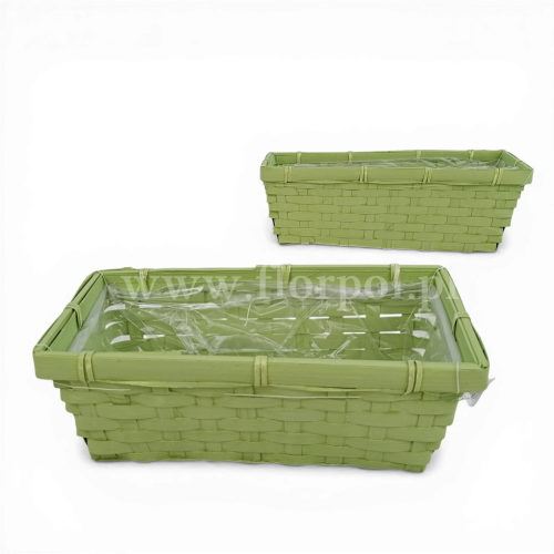 Osłonka - prostokątna kolor większa 1szt pastelowa zieleń (*21845)