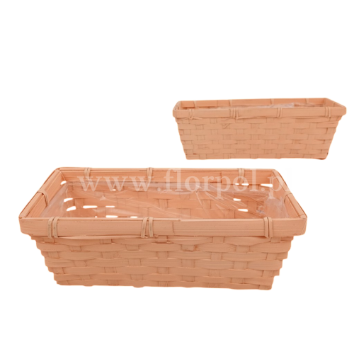 Osłonka - prostokątna kolor mniejsza 1szt morelowy  (*21836)