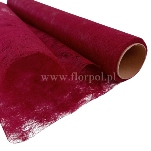 flizelina gładka 50/10 bordowy
