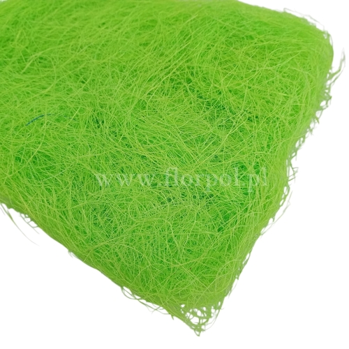 sizal mały 1op/35g  jaskrawa zieleń 