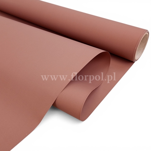 Folia do kwiatów kolor - gładka 1szt #18AP czekolada