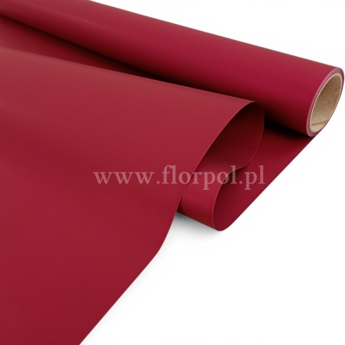 Folia do kwiatów kolor - gładka 1szt #28AP winny