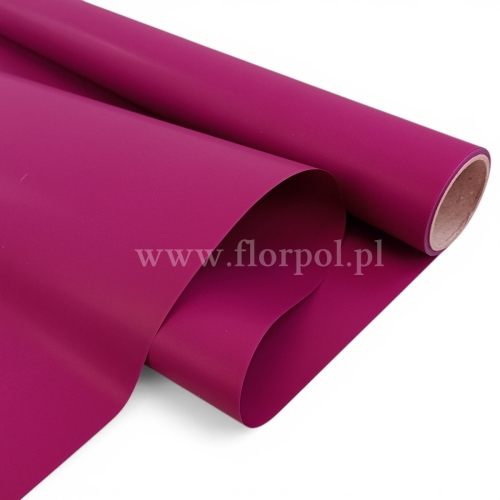 Folia do kwiatów kolor - gładka 1szt #70AP śliwka