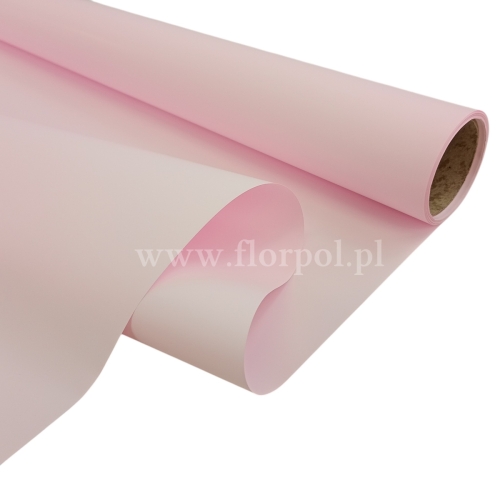 Folia do kwiatów kolor - gładka 1szt #3 jasny róż