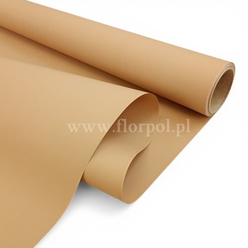 Folia do kwiatów kolor - gładka 1szt #15AP j.beżowy