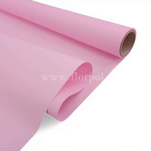 Folia do kwiatów kolor - gładka/matowa EMOCION 1szt #76 róż porcelanowy