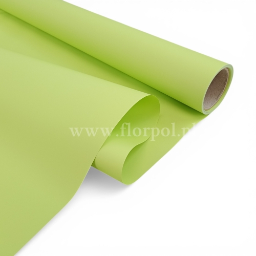 Folia do kwiatów kolor - gładka/matowa EMOCION 1szt #71 limonka
