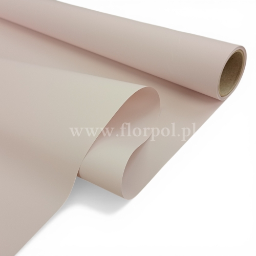 Folia do kwiatów kolor - gładka/matowa EMOCION 1szt #78 alabaster
