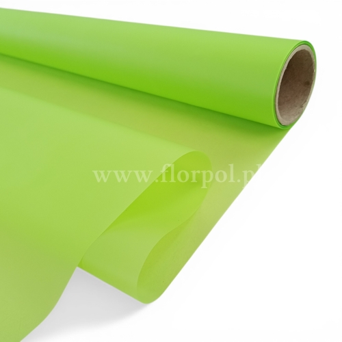 Folia do kwiatów kolor - MRÓZ 1szt #MRO26 seledyn