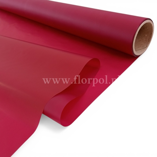 Folia do kwiatów kolor - MRÓZ 1szt #MRO17bordo