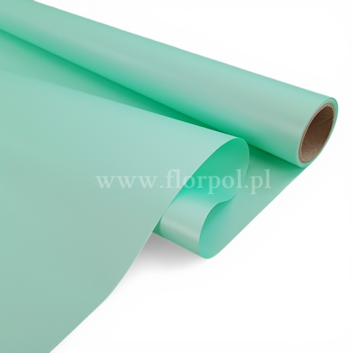 Folia do kwiatów kolor - MAT 1szt #MAT32 pistacja