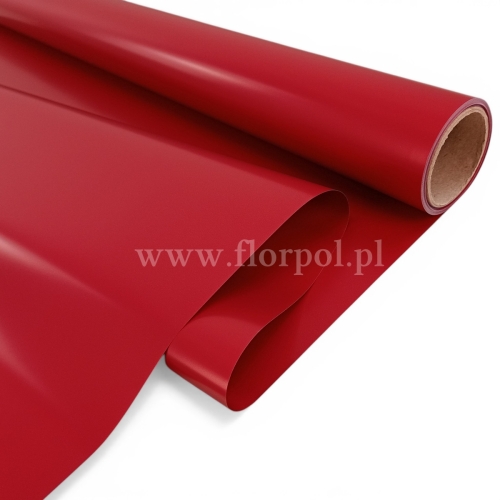 Folia do kwiatów kolor - MAT 1szt #MAT17 bordo