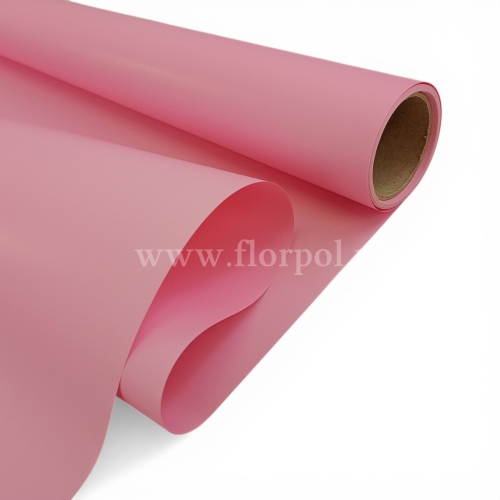 Folia do kwiatów kolor - MAT 1szt #MAT42 różany