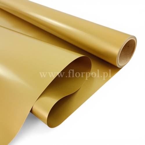 Folia do kwiatów kolor - MAT 1szt #MAT09 gold