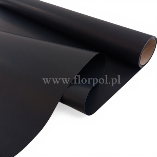 Folia do kwiatów kolor - gładka 1szt #27 czarny