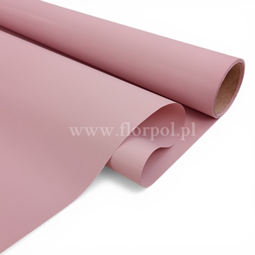 Folia do kwiatów kolor - gładka 1szt #50 pud.róż
