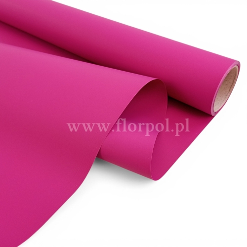 Folia do kwiatów kolor - gładka 1szt #23AP magenta