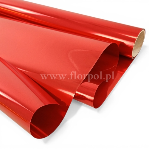 Folia CHROM/METALIK 1szt  #5 czerwień chrom