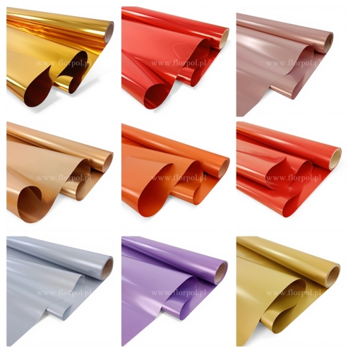 Folia CHROM/METALIK mix 10szt 