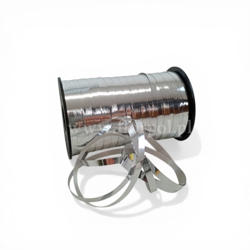 Tasiemka kolor  na szpuli 0,5/250 1szt  srebrny (WPP05-110M)