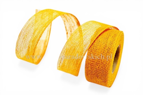 wstążka jutowa barwiona 3cm/8m 1szt jajko 