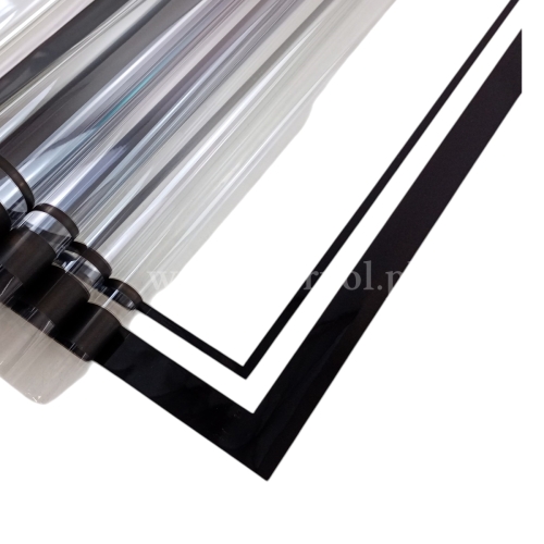 Fola pogrzebowa - serweta ramka 60/60 50szt transparentny