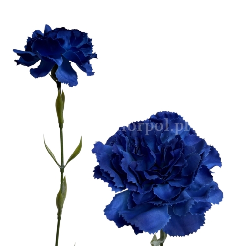 Goździk atłasowy pojedynczy - 1szt #1342 Dr.Blue (SUN005) 