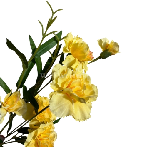 Goździk drobny  łodyga 1szt #3399 lt.yellow (SUN641)