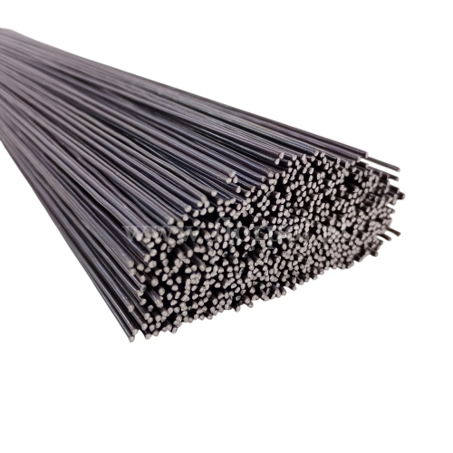 Drut czarny długi 50cm w folii  2kg - różne średnice