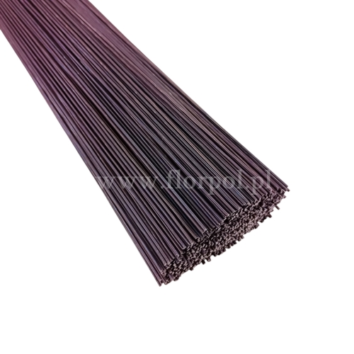 Drut czarny krótki 35cm w folii 1,2mm  2kg 