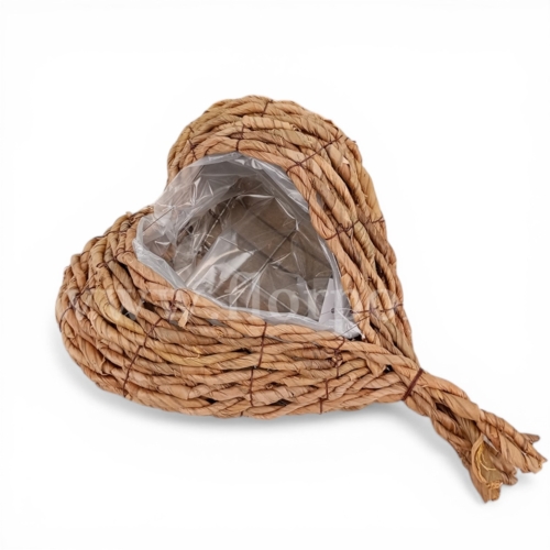 serce do kompozycji 1szt naturalny (CD-531)