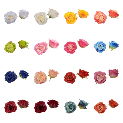 Róża wyrobowa usztywniana 10 + 4 mix (ROK)