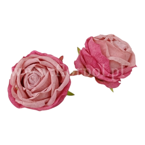 Róża wyrobowa kulka 12szt #12 pud.róż/róż na zewnątrz (ROB)