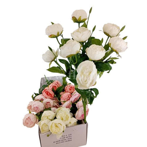 wysoki bukiet peoni 6szt mix 2 (FRA-77739)