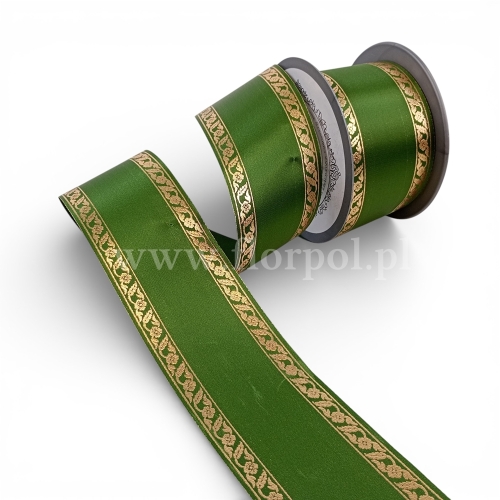 Szarfa pogrzebowa TKANE 6/10 1szt zielony (226166.Z._36-42-00)