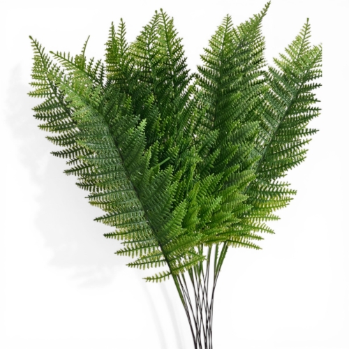 liść paproci karbowanej 12szt zielony (TIK030)  A1132026A