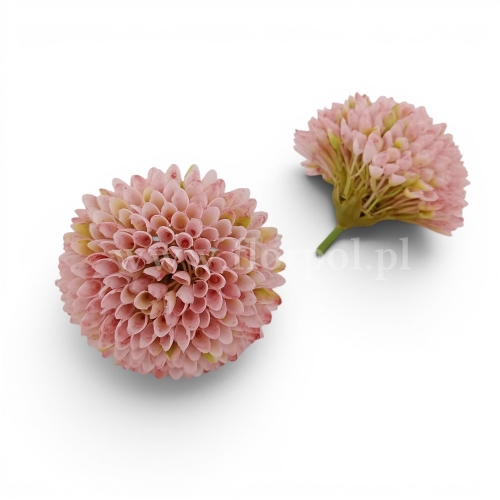 Plastikowy czosnek wyrobowy 12szt jasny róż (T60-20H)