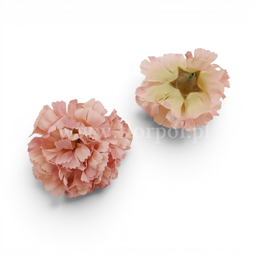 Goździk wyrobowy 12szt beżowo-różowy (FME073520A Mix 1)